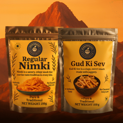 Sweet & Spicy Combo - Gud ki Sew 300gm + Flavoured Nimki 250gm